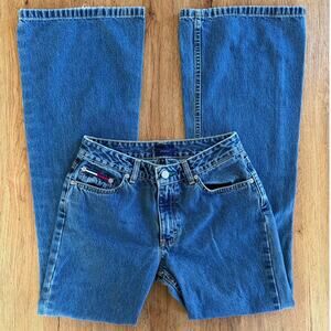 VTG Tommy Jeans Low-Rise Five Pocket Bell Flair Jeans Size 7